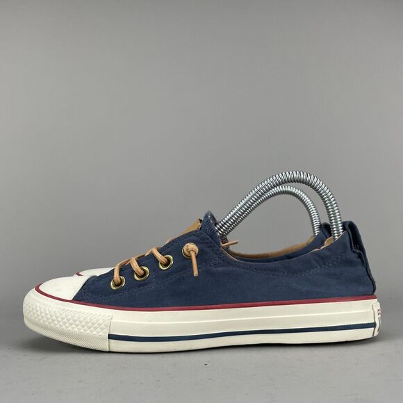 Converse Shoes - Converse All Star Shoreline Women's Size 7 Slip On Casual Shoes Sneaker Navy EUC